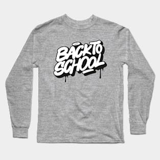 School Back Long Sleeve T-Shirt